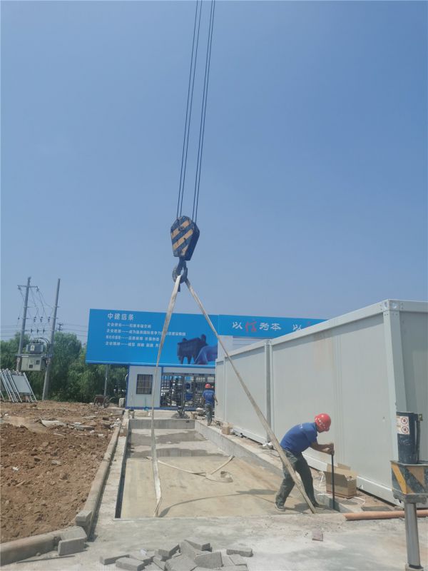 中國建筑五局地磅安裝現(xiàn)場(chǎng)